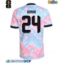 Maglie da calcio Belgio Amadou Onana #24 Seconda Maglia Mondiali 2026  Manica Corta